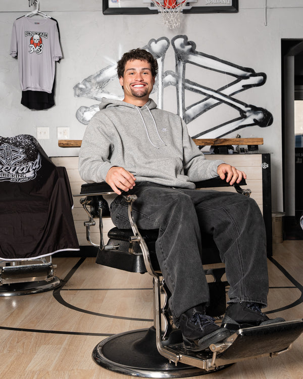 Jayvin Cortes, barber at Boneyard Barbering Ogden