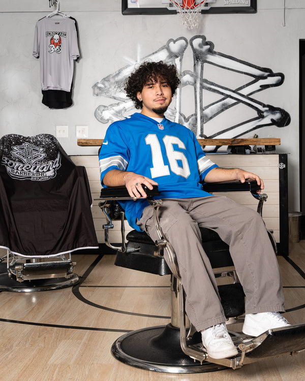 Jordan Elias, barber at Boneyard Barbering Provo