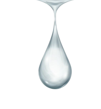 Drop of mineral oil