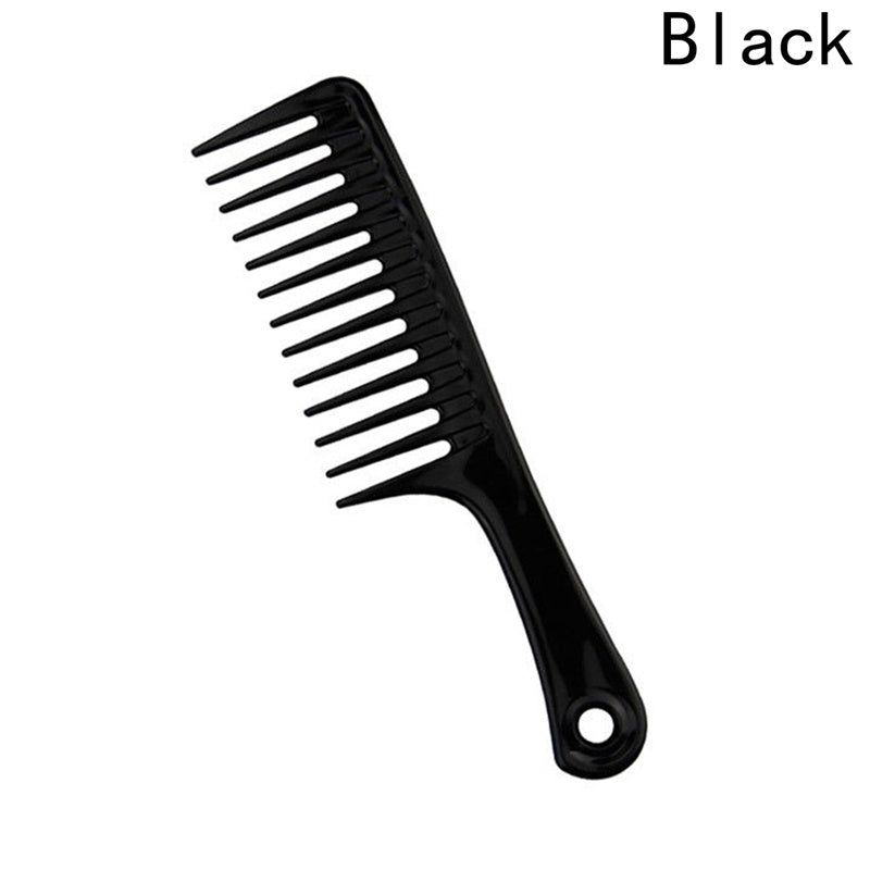 Black wide tooth comb