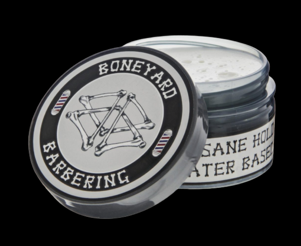 Open jar of Boneyard Matte Pomade